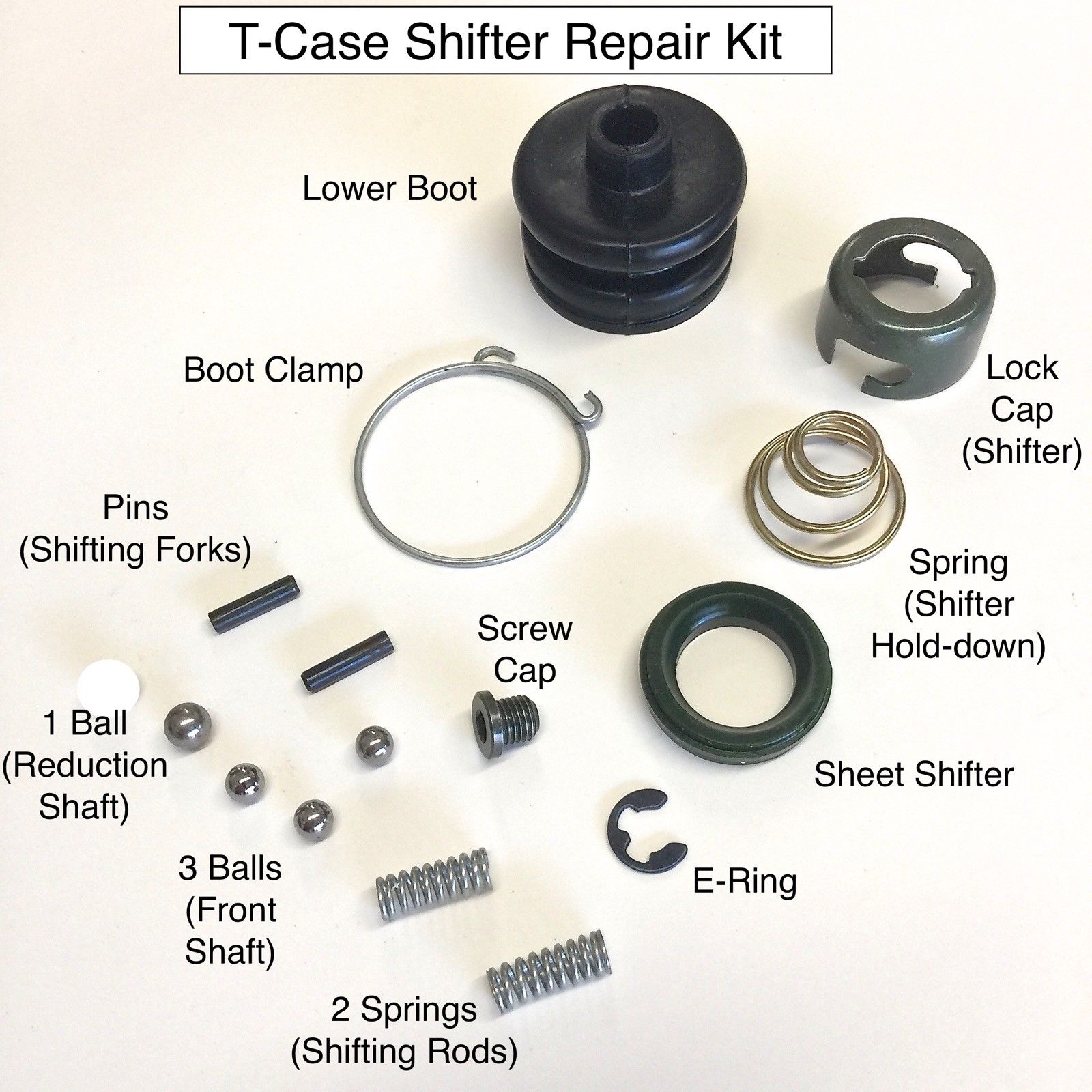 Suzuki Samurai Transfer Case Shifter Repair Kit
