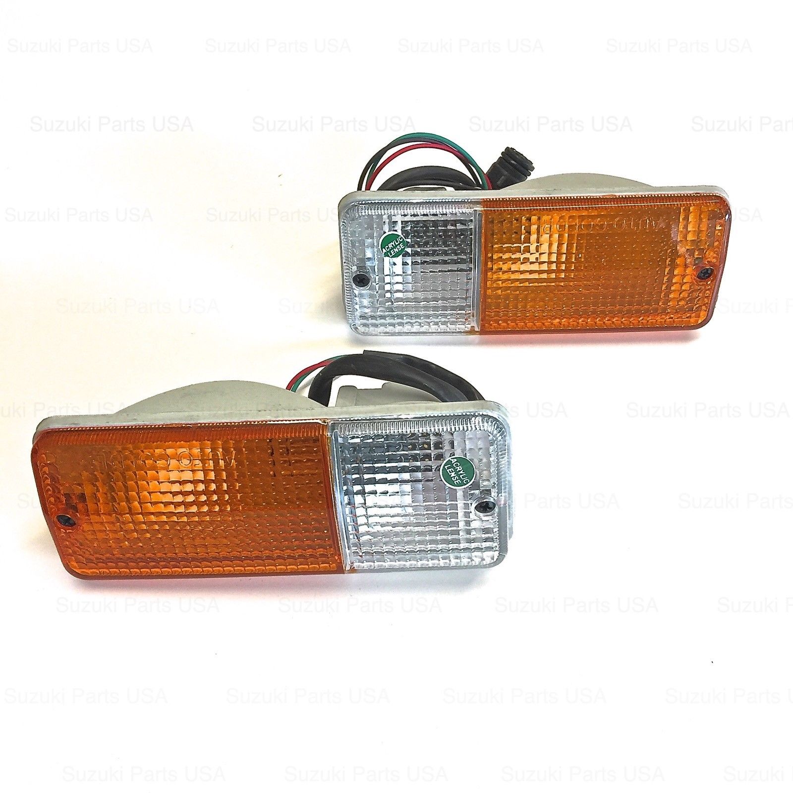 Details about   Side Turn Signal Indicator Light For Suzuki Sj413 Sj410 Samurai Sierra Gypsy 